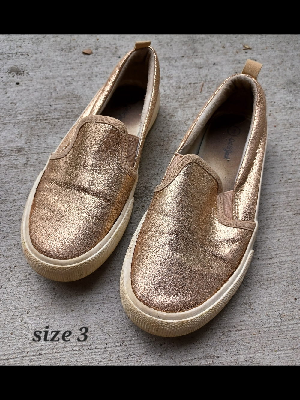 Gold Shoes